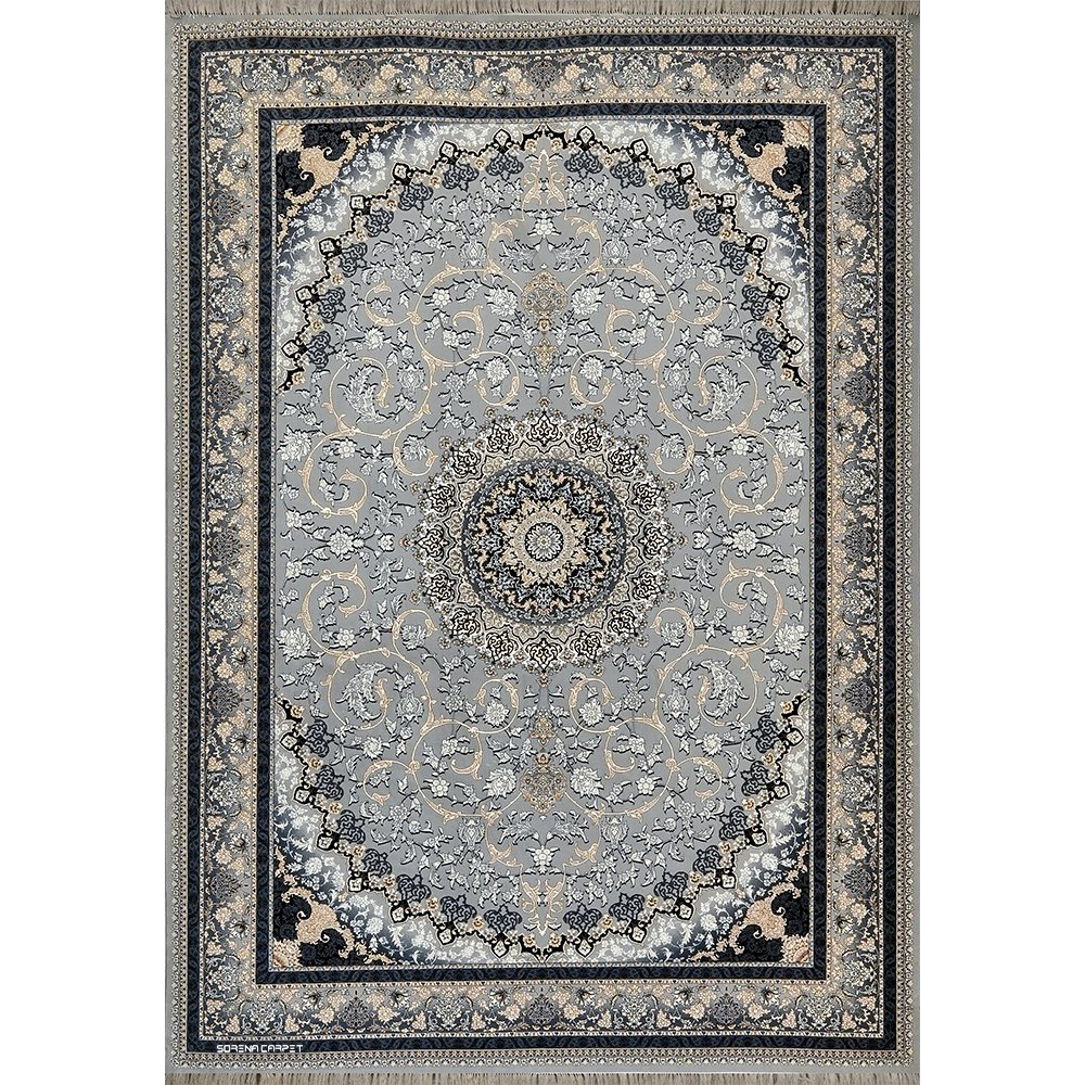 700 Reed Persian Rug - Asou Silver
